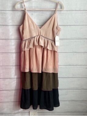 NWT English Factory Multicolored Tierred Dress